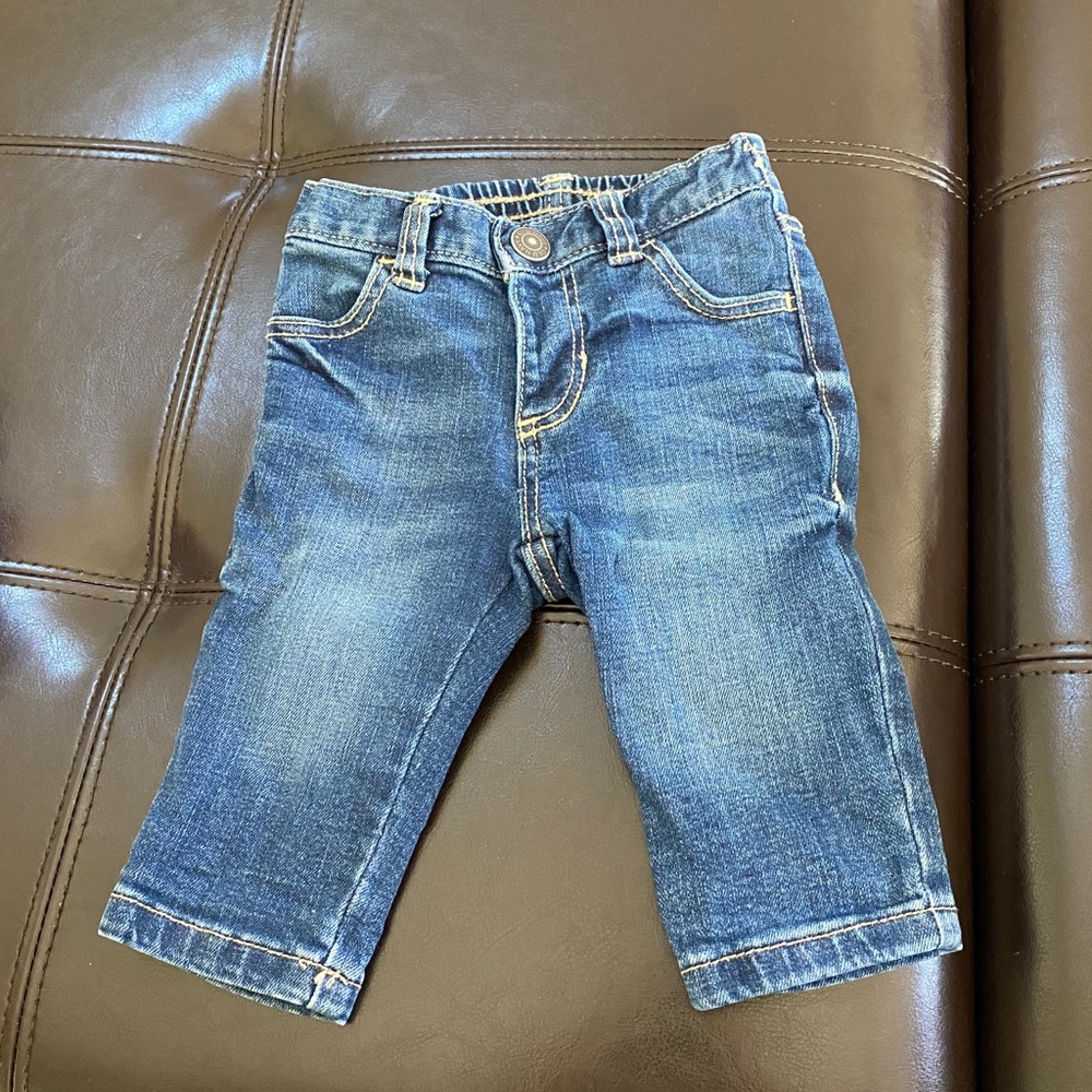 Old Navy 3-6 month denim jeans